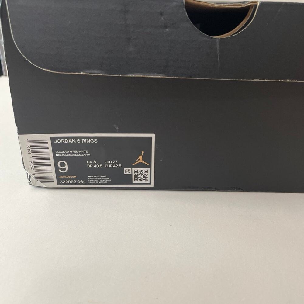 Air Jordan 6 Rings 322992-064 Size 9 Men’s Shoes0 - Picture 2 of 11